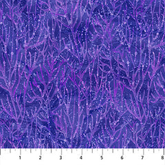 *Fabric Art - Northcott CORAL REEF - Tonal Coral Texture - DP28882-86 - Purple - By the Half Yard