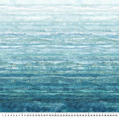 *Fabric Art - Northcott SMOOTH SAILING - NAUTICAL OMBRE - DP28906-46 - Blue Multi - By the Half Yard