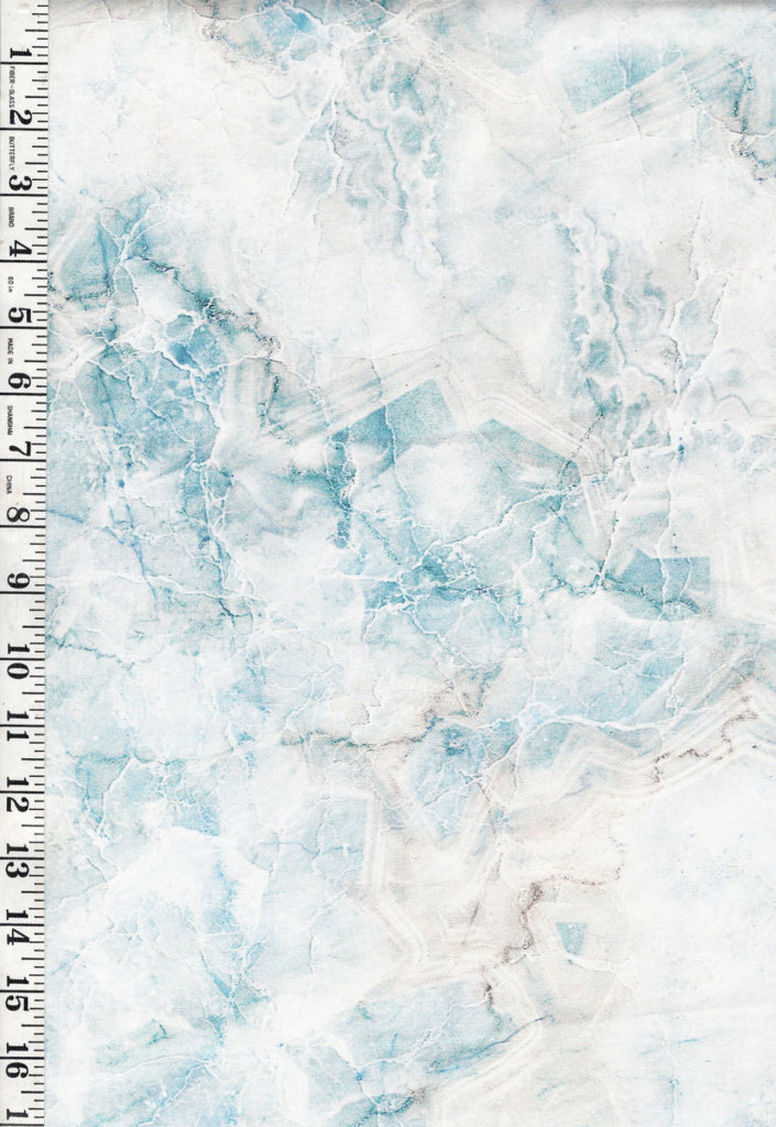 *Fabric Art - Northcott SMOOTH SAILING - MARBLE TEXTURE - DP28911-42 - Light Blue - By the Half Yard