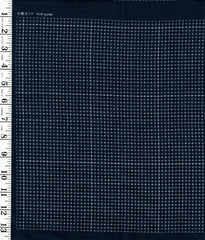 Sashiko Design Grid - Sashiko Pre-printed Sampler - DARUMA 1200 - Dark Navy - Indigo