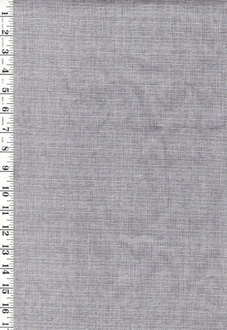 Japanese - Cosmo Solid Color Dobby Weave - Gray - By the Half Yard