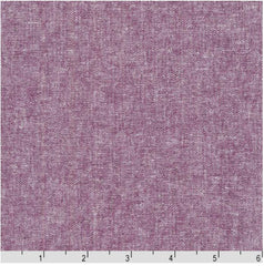 Solid - Essex Cotton-Linen Yarn-Dyed - Eggplant (Soft Purple) # 1133
