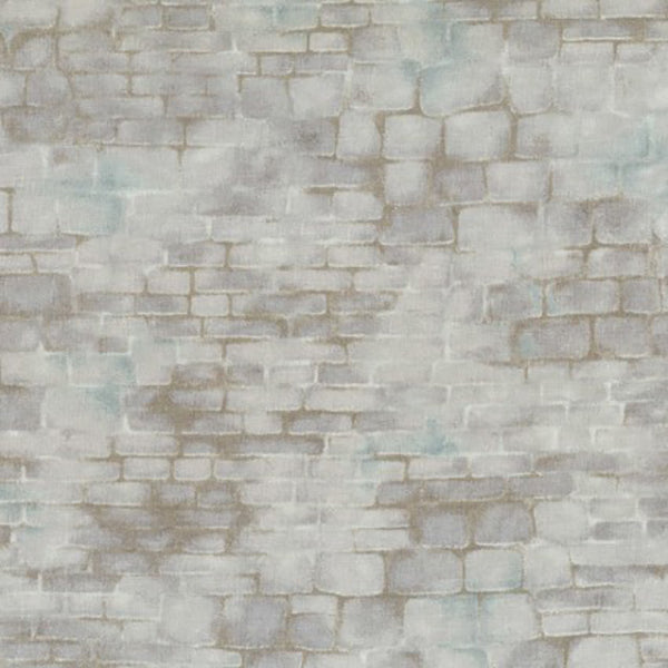 *Japanese - Yoko Saito Centenary Collection - Brick Wall - Gray - 10526S-B