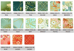Asian Pre-Cut Strips - Imperial Collection-Honoka - Roll-Up - Pre-cut 2 1/2" Strips (40) - TEAL