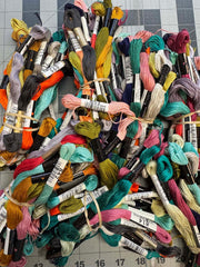 COSMO Embroidery Floss - Solid Colors - 188 Skein Bundle - CLOSEOUT SALE