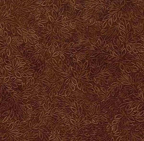 *Blender - Tonal Texture - Timeless Treasures - Mini Leaf Blender - C8500-FUDGE - ON SALE - $5.00 yard - BY THE YARD - Last 1 3/4 Yards