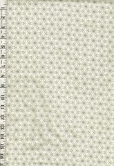 *Asian - Kyoto Garden - Hana-zashi Sashiko Design - Cream - # 23277 - Last 1 Yard