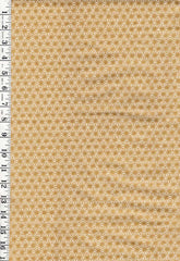 *Asian - Imperial Collection - Gold Metallic Asanoha - White - Last 1 yard