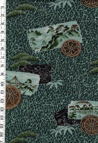 1019 - Juban - Scenic Cards & Bamboo Leaves - 28