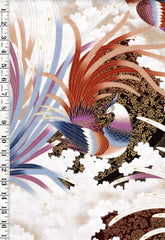 Asian - Kona Bay - Elegant Colorful Birds in the Clouds (2006) EMPE-04 - Last 1 yard