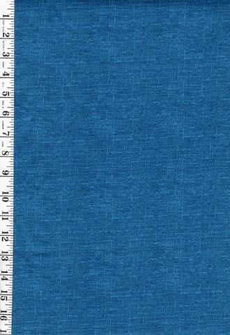 *Kona Bay - Blue with Textured Looking Lines - Bright Blue - EXOT-06 - Last 2 yards