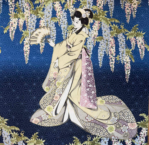 Panel - Kona Bay Geisha Panel (2012) GEIS-16 - Blue