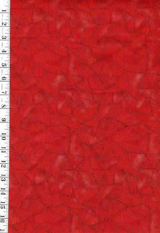 *Asian - Kona Bay - Tonal Abstract Geometric (2011) - Brick - Last 2 yard