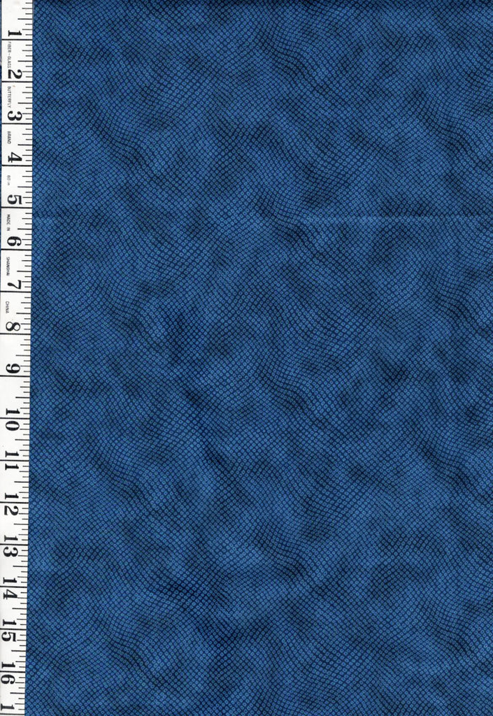 *Asian - Kona Bay Shibori Motif (2015) - Navy - Tone-06 - Last 1 yard