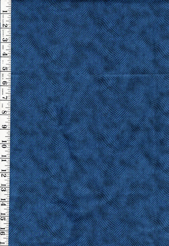 *Asian - Kona Bay Shibori Motif (2015) - Navy - Tone-06 - Last 1 yard