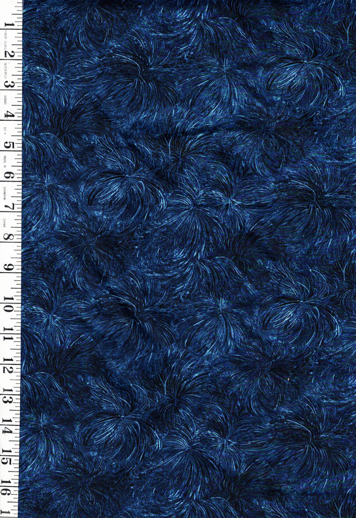 *Kona Bay - Fireworks - Tonal Blue - Last 1 yard