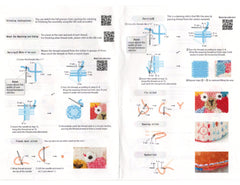 Tomomi Mimura - Animal Broach - Mosaic Darning Embroidery Kit - Usagi (Rabbit) and Kuma (Bear)