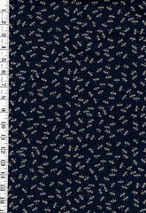 *Japanese n Novelty - Tiny Tan Dragonflies - KW-3375-1A - Dark Navy/ Indigo