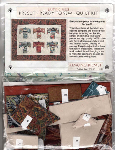 *QUILT KIT - Kimono Kismet (17