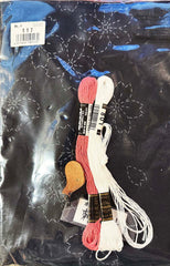 SALE - Sashiko Cherry Blossom Apron Kit # 117 - Thread, Needle & Thimble included - Last One - SAVE 40%