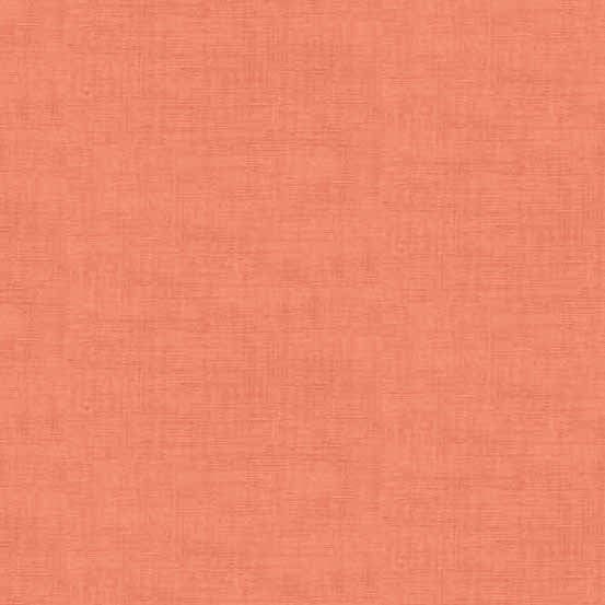 Solid - Michiko Linen Look Texture - 1473-P23 - Pink Coral