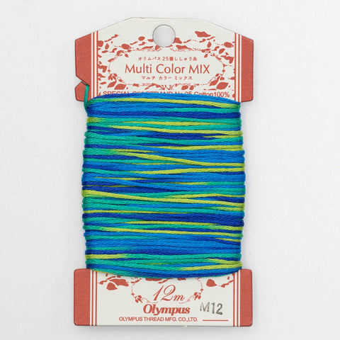 Olympus Multi-Colored Cotton Embroidery Floss - M12