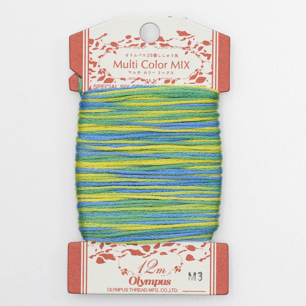 Olympus Multi-Colored Cotton Embroidery Floss - M03