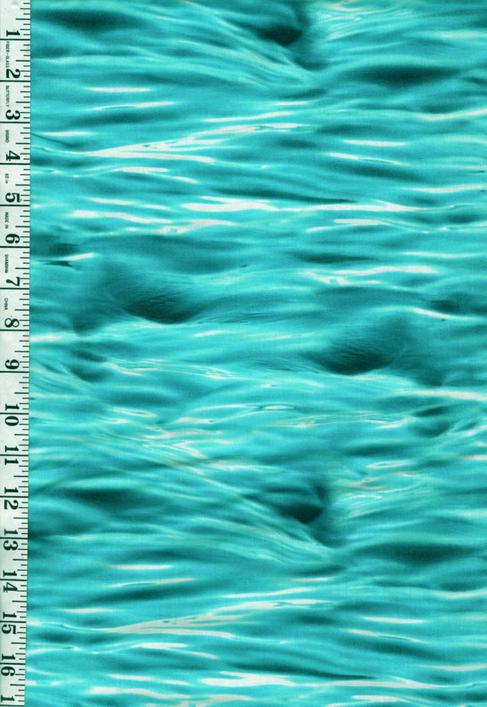 *Tropical - Jewels of the Sea - Rippling Waves - DDC11488- AQUA-D