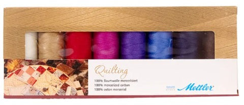 SALE - Thread Assortment - Mettler 40wt Cotton - 8 Spools (164 yards each) - Save 20%