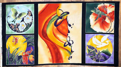 *Asian - TWELVE MOONS - Scenic Asian PANEL - 9604 - Multi - Last One