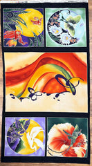 *Asian - TWELVE MOONS - Scenic Asian PANEL - 9604 - Multi - Last One