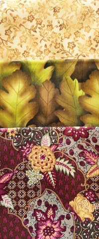 Asian - Kona Bay - Tonal Bundle - 3 pieces - 1/3 yard each - FLORALS-Multi - 1 Only