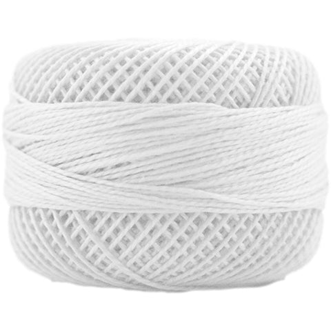 Presencia Perle Cotton - Size 8 - 0001 White