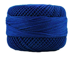 Presencia Perle Cotton - Size 8 - 3411 Dark Royal Blue