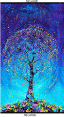 Fabric Art - Timeless Treasures - Utopia Tree of Life PANEL - CM1081 - LAST ONE