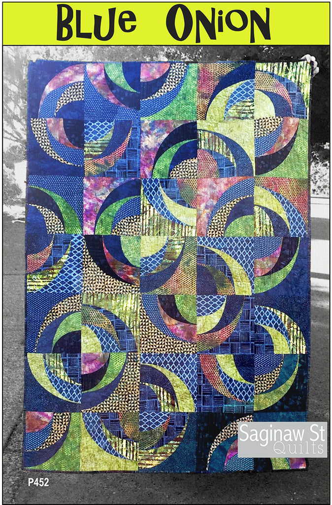 Quilt Pattern - Saginaw Street Quilts - Blue Onion