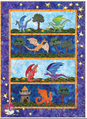 Quilt Pattern - Needlesongs - Little Dragons Everywhere