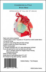 *Pattern - Debbie Maddy - Tiori Designs - Charming Little Rice Bag