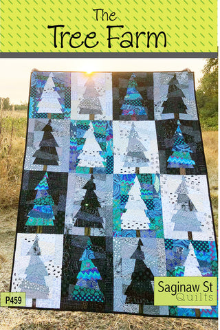 Quilt Pattern - Saginaw Street Quilts - The Tree Farm