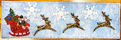 *Quilt - Holiday Wall Hanging - Santa & Reindeer