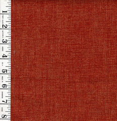 *Japanese - Sevenberry Solid - Rustic Linen-Like Woven Cotton- SB-881001-10 - Copper/ Rust - By the Half Yard