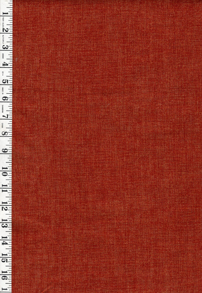*Japanese - Sevenberry Solid - Rustic Linen-Like Woven Cotton- SB-881001-10 - Copper/ Rust - By the Half Yard