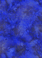 *Blender - Timeless Treasures - Shimmer - ROYAL & Gold Metallic - By the Half Yard