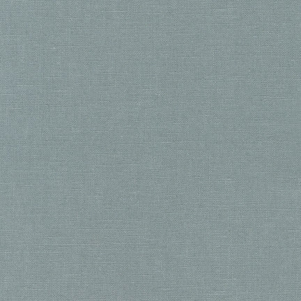 Sashiko Fabric - Cotton-Linen - STEEL GRAY