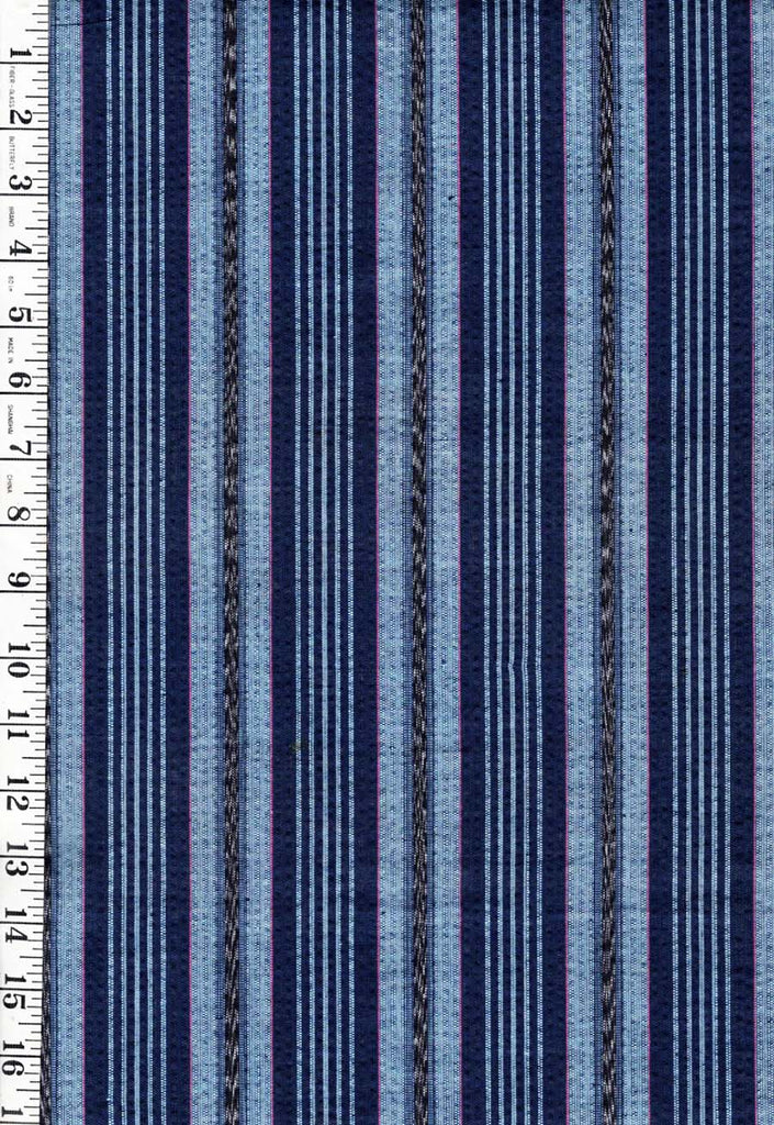 Vintage Woven Stripe Japanese cotton fabric # 968