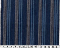 Vintage Woven Stripe Japanese cotton fabric # 970