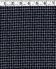 *Asian - Sashiko-Like Small Squares & Crosses - 51816-2 - Indigo - ON SALE - SAVE 30% - Last 3 2/3 yards