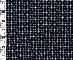 *Asian - Sashiko-Like Small Squares & Crosses - 51816-2 - Indigo - ON SALE - SAVE 30% - Last 3 2/3 yards