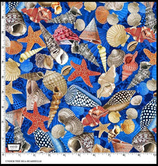 *Tropical - Jewels of the Sea - Colorful Seashell Mix - DCX11124-COBA-D