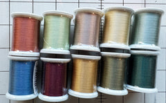 *Superior Silk Thread - Fine 100wt - ASSORTMENT PACK # 1 - 10 PACK SPECIAL - 50% OFF